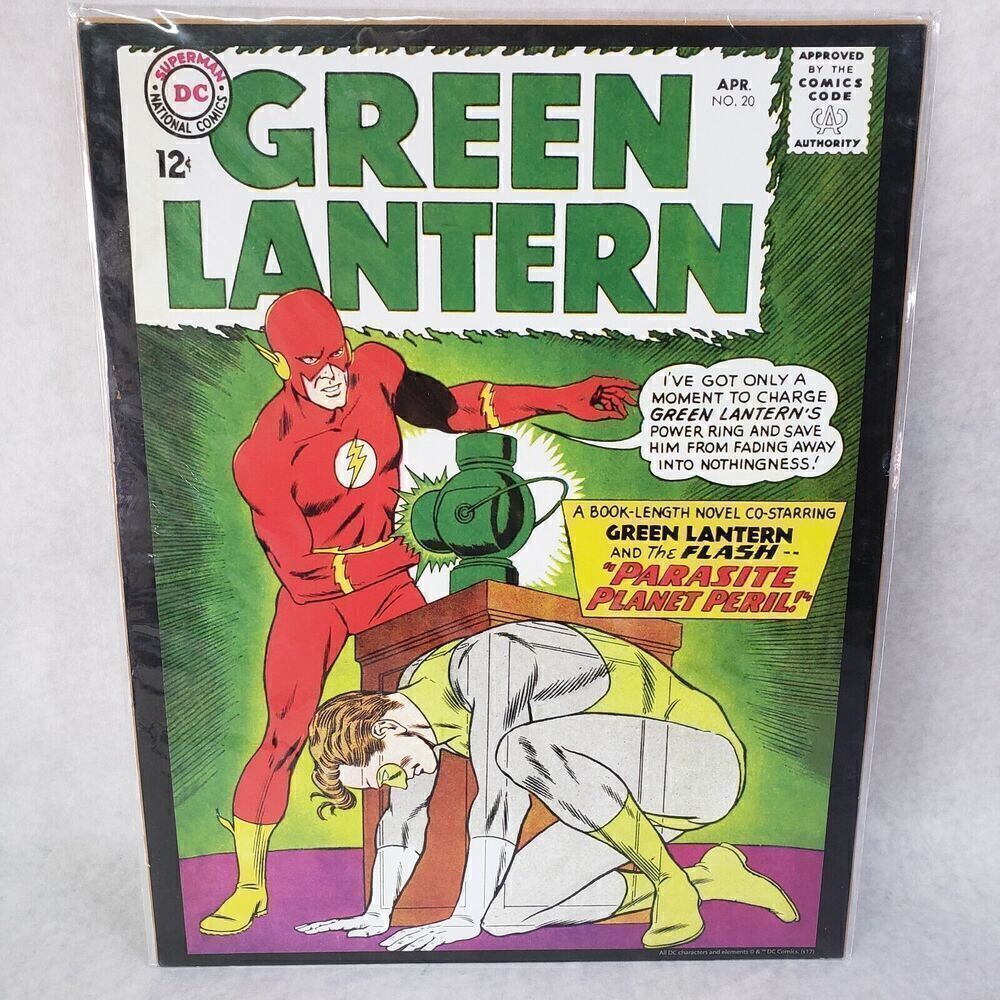 GREEN LANTERN #20 1963 VINTAGE DC COMICS SERIES 11"X14" POSTER PRINT